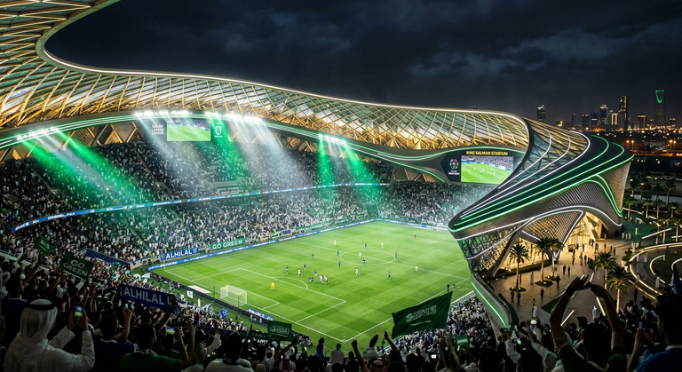 Saudi Football Stadium